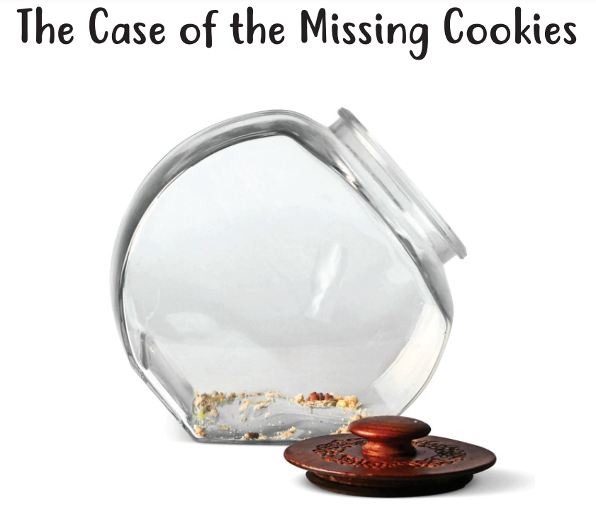 Cover of The Case of the Missing Cookies picture book